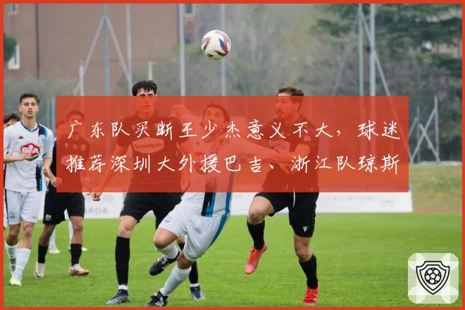 广东队买断王少杰意义不大，球迷推荐深圳大外援巴吉、浙江队琼斯